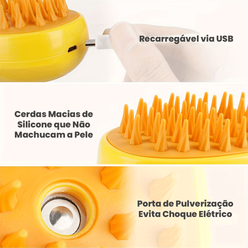 Escova a Vapor PetCare™